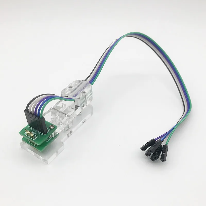 Double Row Burning Clip Programmer Burner Programmer Clip Pcb Clip Test Clip No Need to Disassemble 1.2mm 1.25mm Spacing
