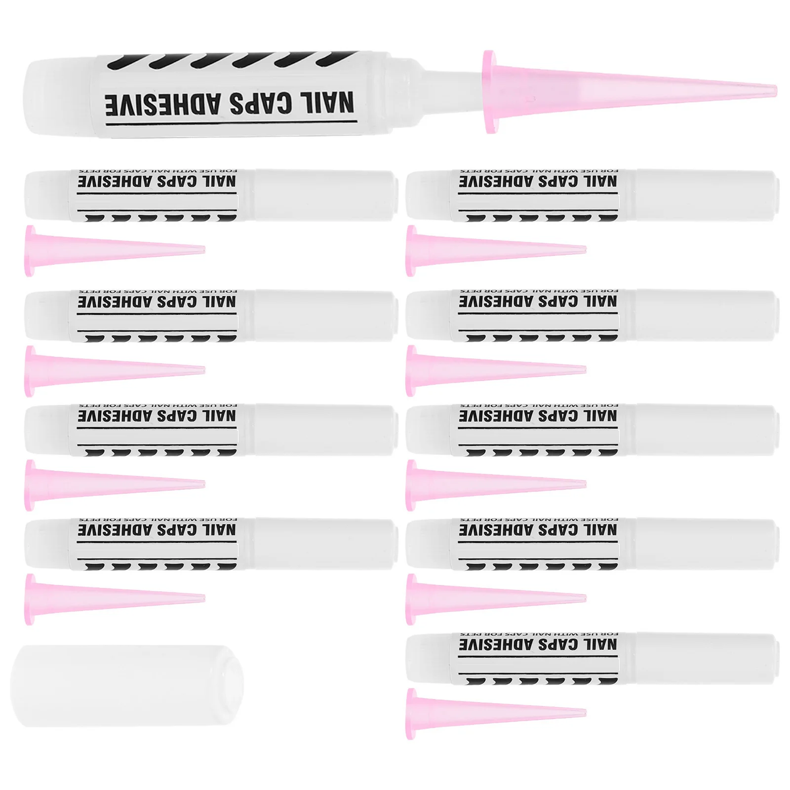 

20pcs Pet Glue For Adhesive Glues For Dog Adhesive To Stick Claw Caps Protect Furniture Trim Nails Pet Accessories