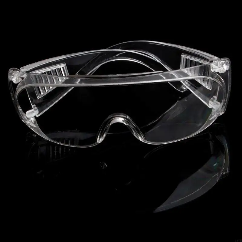 4XFD Safety Glasses Protective Eyewear Transparent Safety Goggles for Work Lab Construction Carpentry