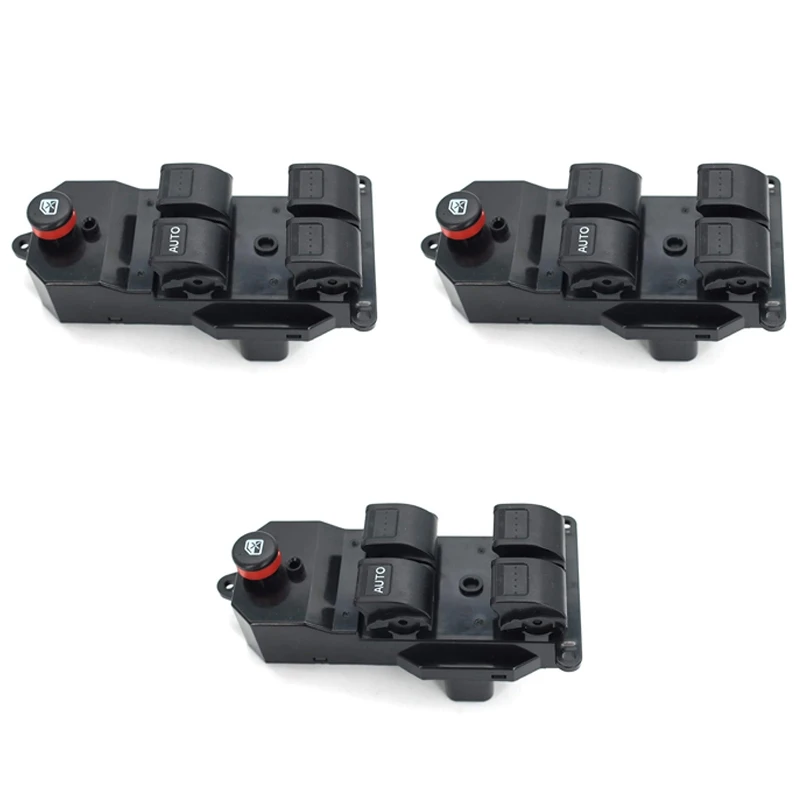 

3X 35750-S5A-A02ZA Power Window Switch For Honda Civic 2001-2005 CRV 2002-2006 Driver Side Window Master Control Switch