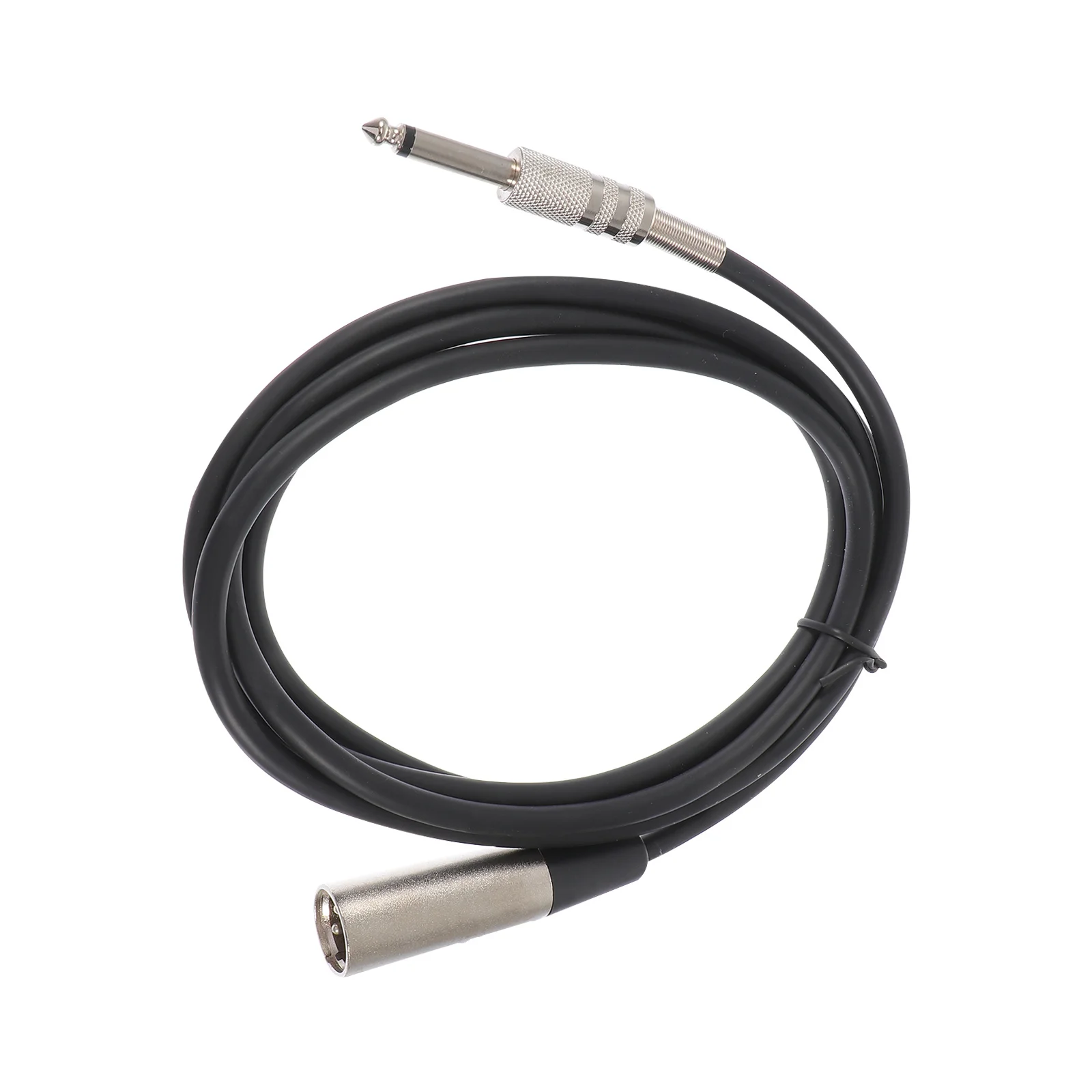 

1Pcs Audio Signal Cable Black Zinc Alloy Noise Shielded Guitar Cable Extension Cord for Mixer Amplifier Dj Equipment