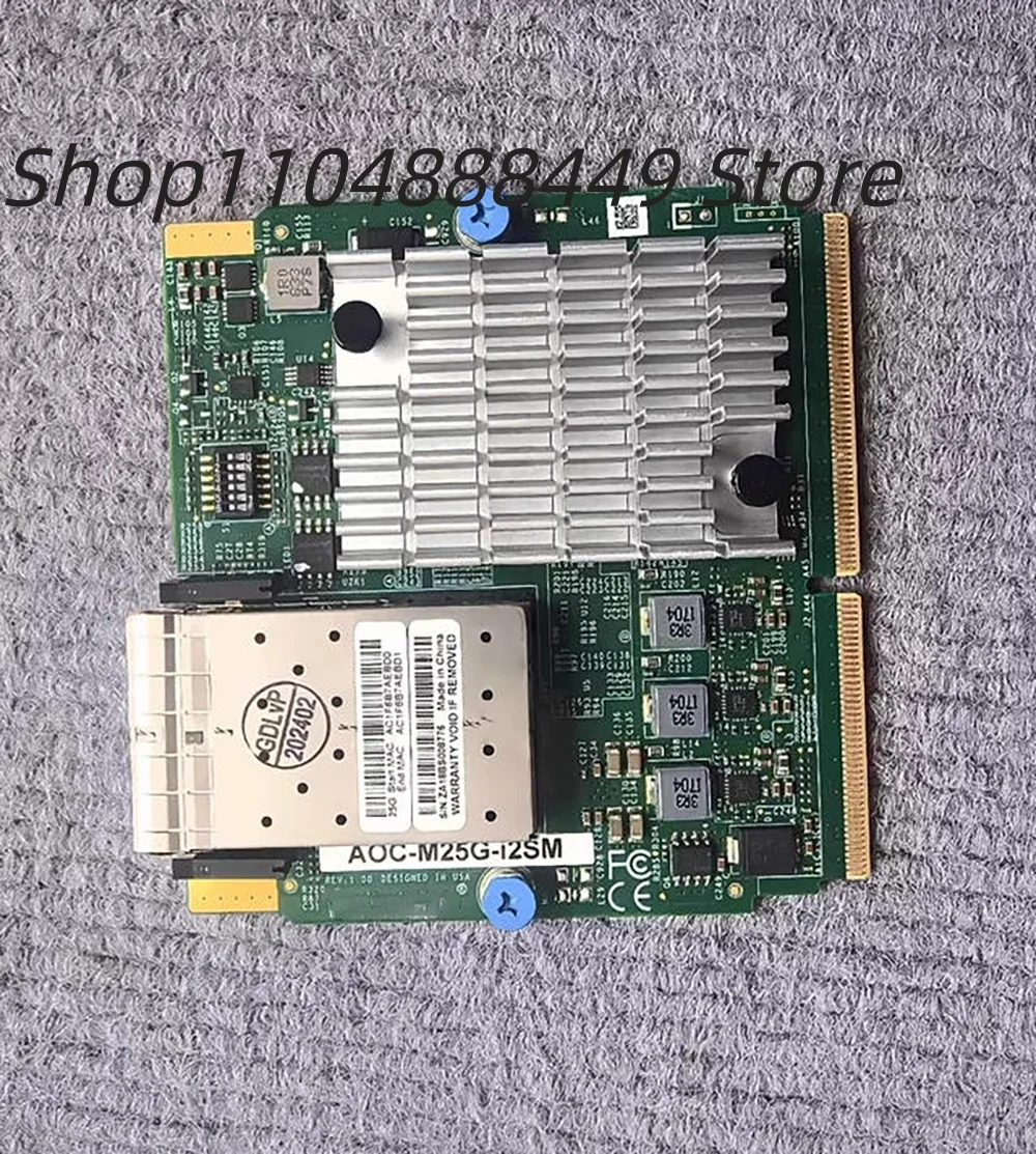 Tarjeta de red de servidor AOC-M25G-i2SM