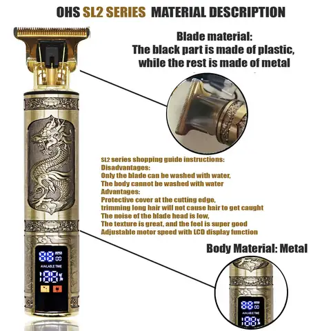 10 best sales पुरुषों का ट्रिमर - №3