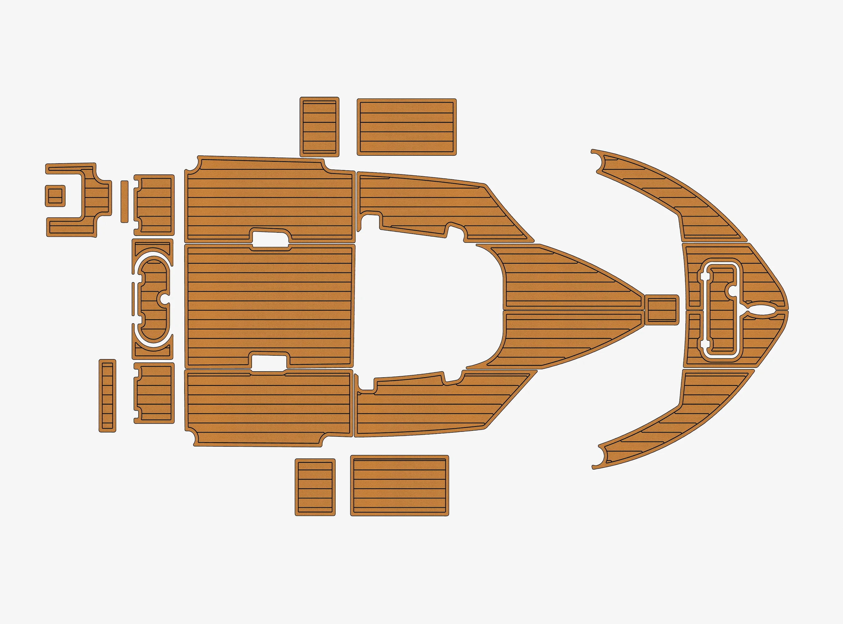 

Морской коврик из ПВХ с имитацией тика, 2017 Tidewater 220 LXF, 1/4 дюйма (6 мм), из вспененного этиленвинилацетата (EVA), нескользящий, Seadek Aqua, для морских судов