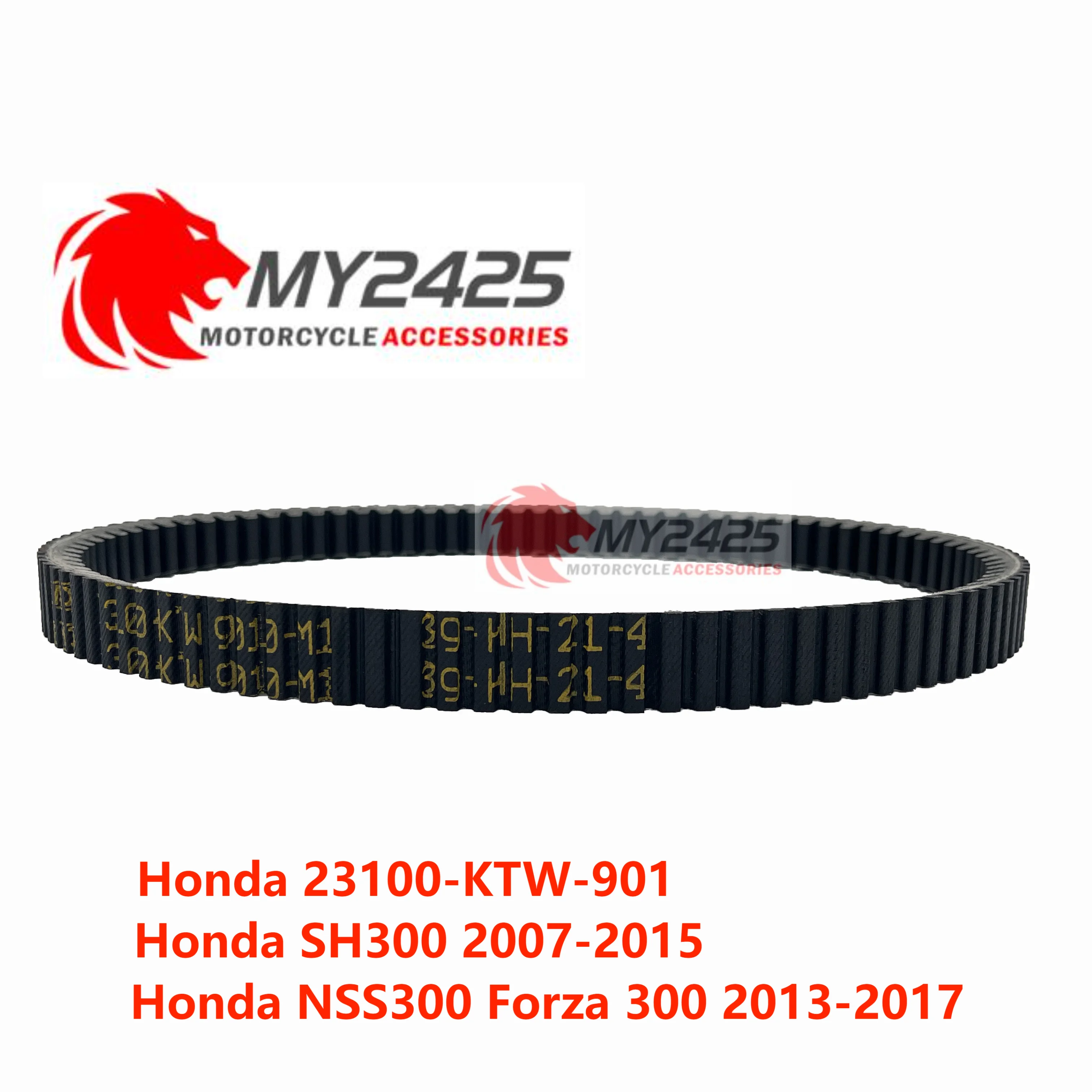 NEW MY2425 Kevlar DRIVE BELT For Honda SH300 sh300I 2007-2020 OEM 23100-KTW-901 motorcycle Scooter V-Belt drive belt