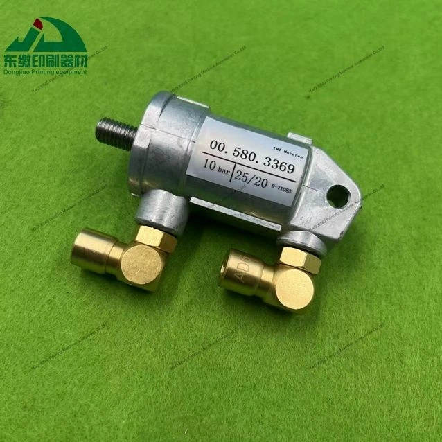 Cilindro pneumatico per parti di macchine da stampa offset 00.580.3369 D25 H25 per cilindro per parti di stampa Heidelberg SM102 SM74 SM52