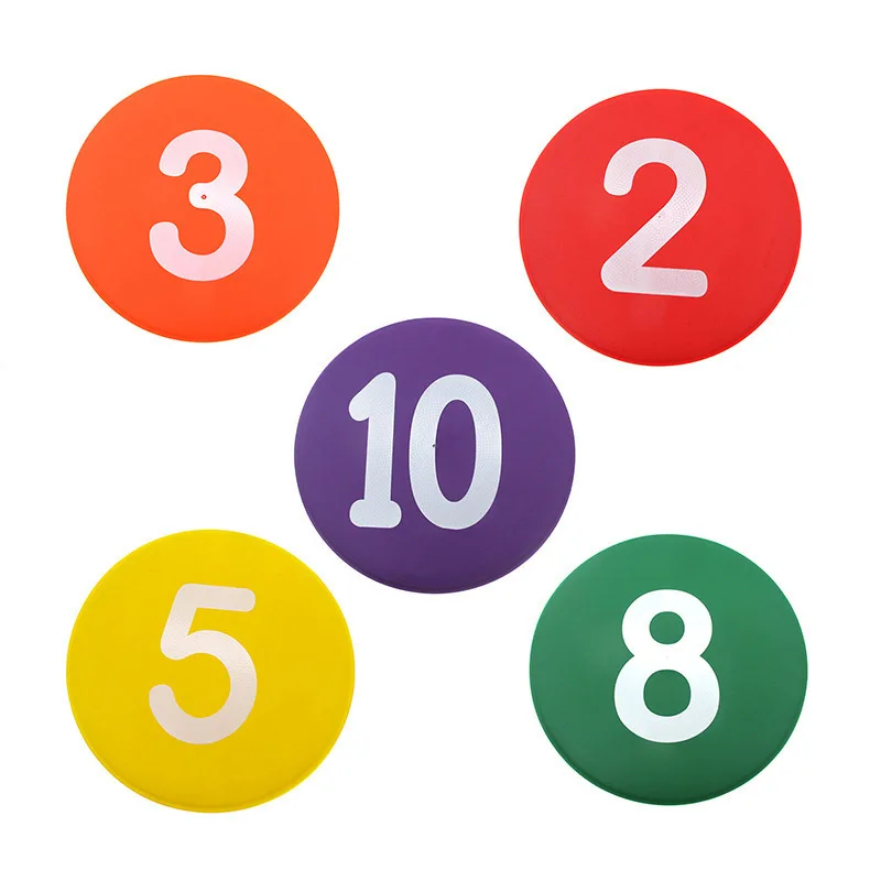 Numbered Spot Markers For Sports Basketball Football Training Adults Children Sensory Integration Toys Hopscotch Floor Mat