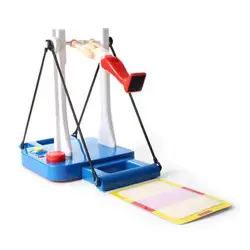 Gymnastics Toy Kit Gymnastics Challenge Game for Parent-children Bonding 360 Degrees Rotating Board Game for Toddlers Boys Girls