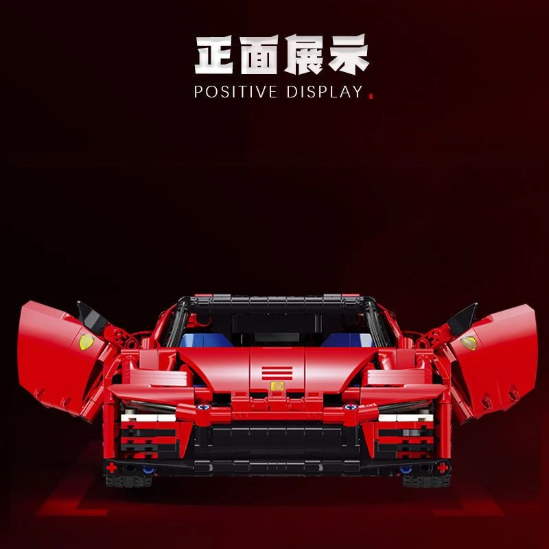 Building blocks sp3488 Concept Sports Car Super Racing Building Blocks Brick model speeding car gift for children