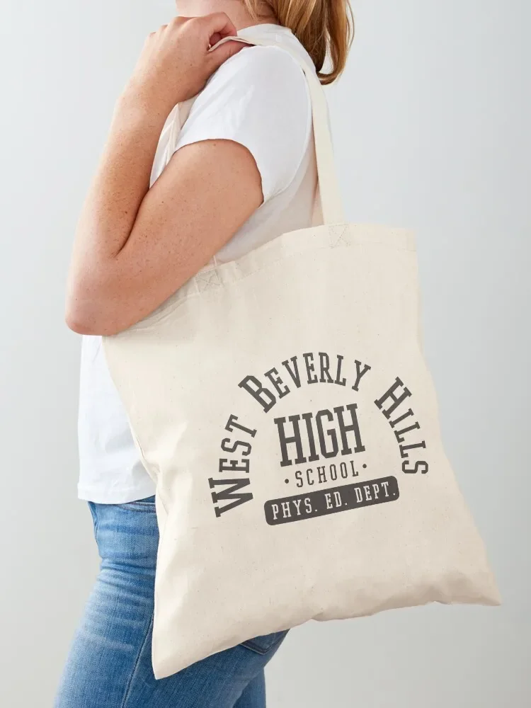 West Beverly Hills High School Tote Bag Canvas university shopper bag Tote Bag