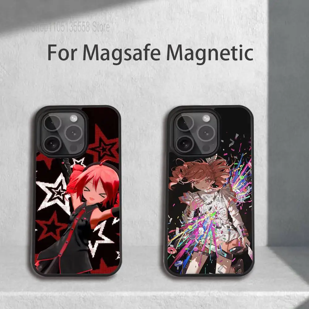 

Get To Me K-Kasane T-Teto For iPhone 17,16,15,14,13,12,11,Pro,Max,Plus,Mini,SE4,E Magnetic Magsafe Wireless Charging Phone Case