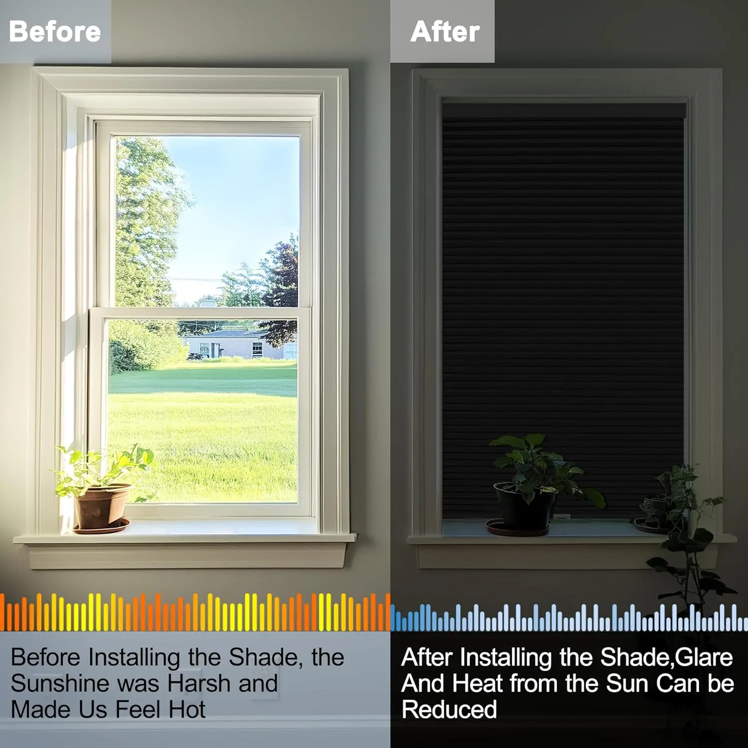 حار بيع أفضل جودة تقليل صوت واي فاي اتصال جوجل اليكسا مع الستائر الآلية على شكل قرص العسل للنافذة