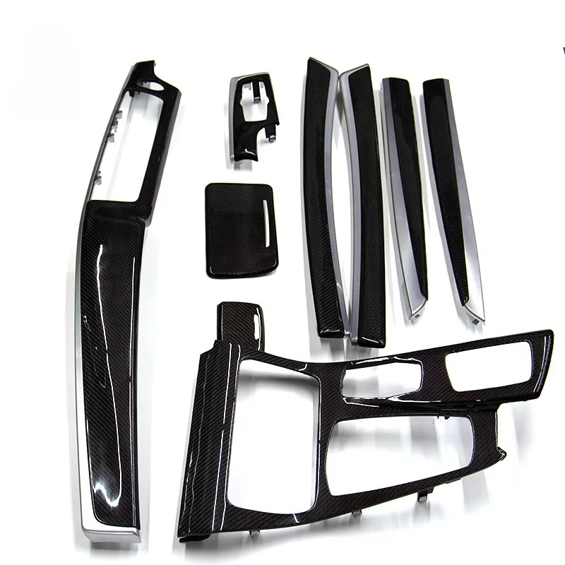 

Applicable to for F10 F18 Modified Carbon Fiber Interior Carbon Fiber Door Trim Central Control Instrument Panel
