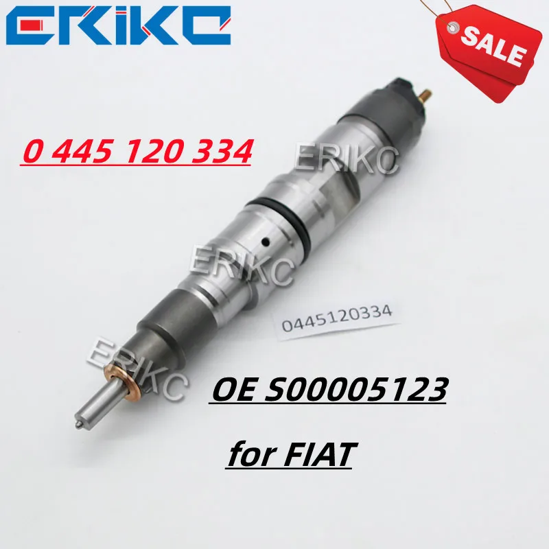 ERIKC 0 445 120 334 High Pressure Common Rail Injector 0445 120 334 OE S00005123 0 445 120 352 Car Parts Injector for FIAT