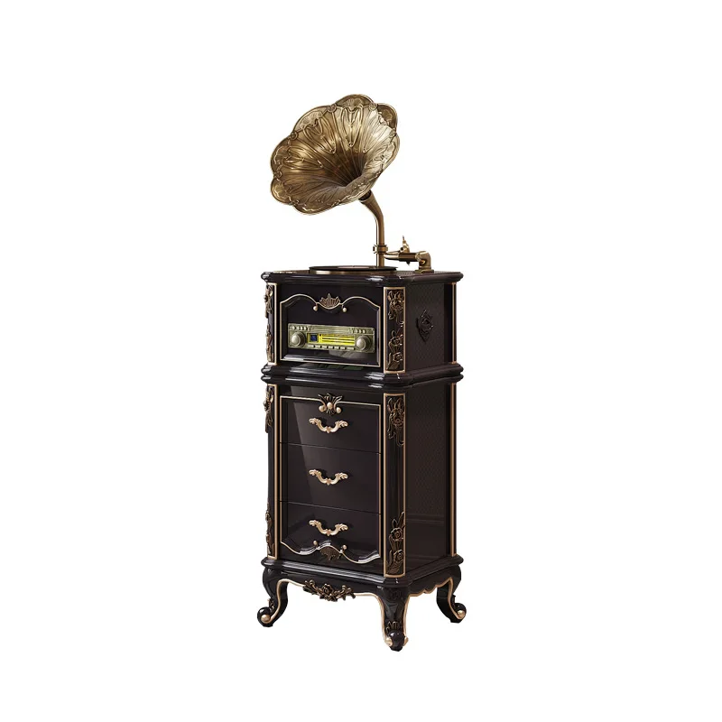 

Retro, new Chinese, now, vinyl CD all-in-one, big speakers