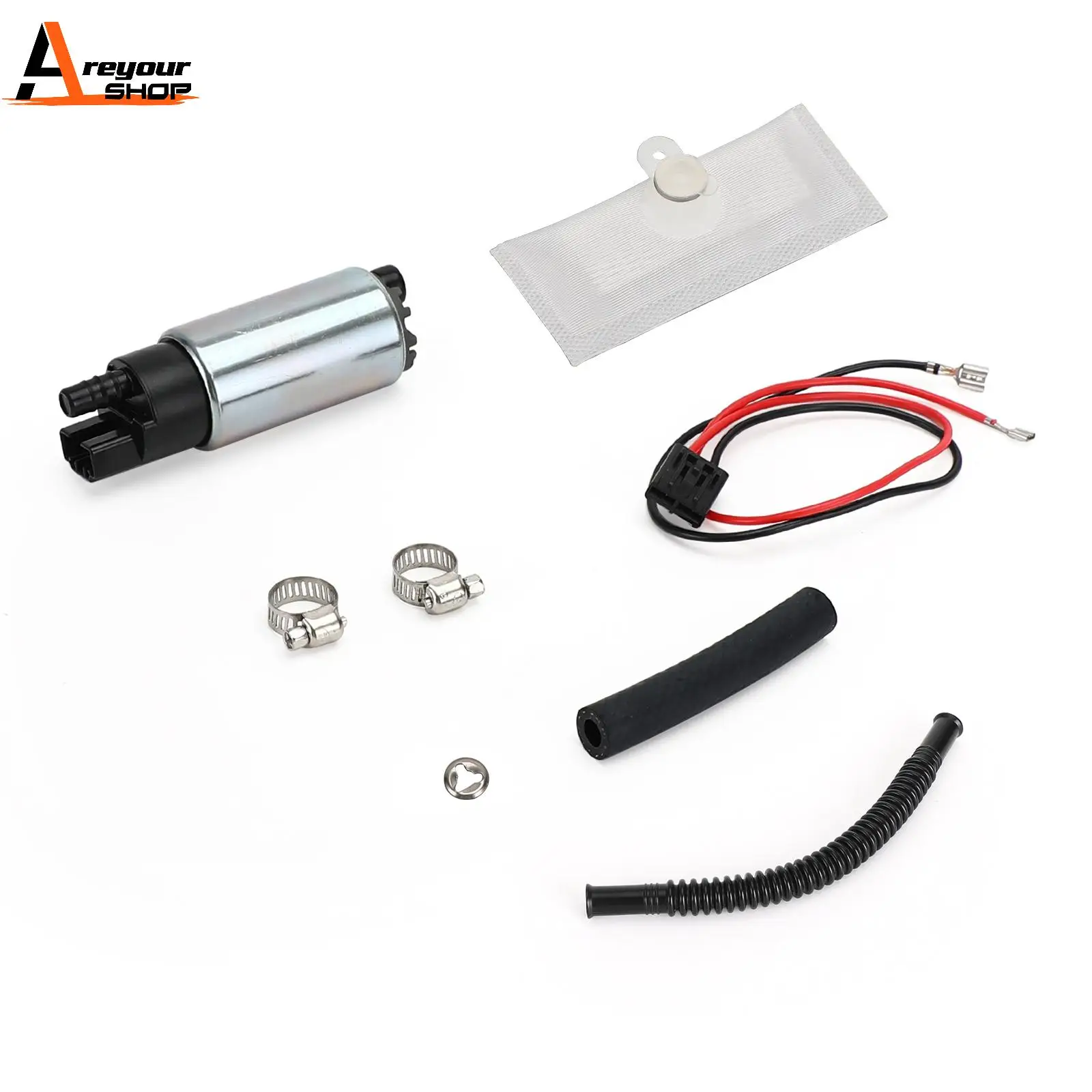 Areyourshop Fuel Pump Assy For Ducati Hypermotard 796 1100 2008 - 2009 2010 2011 2012 16023701A 16023702A Motorcycle Parts