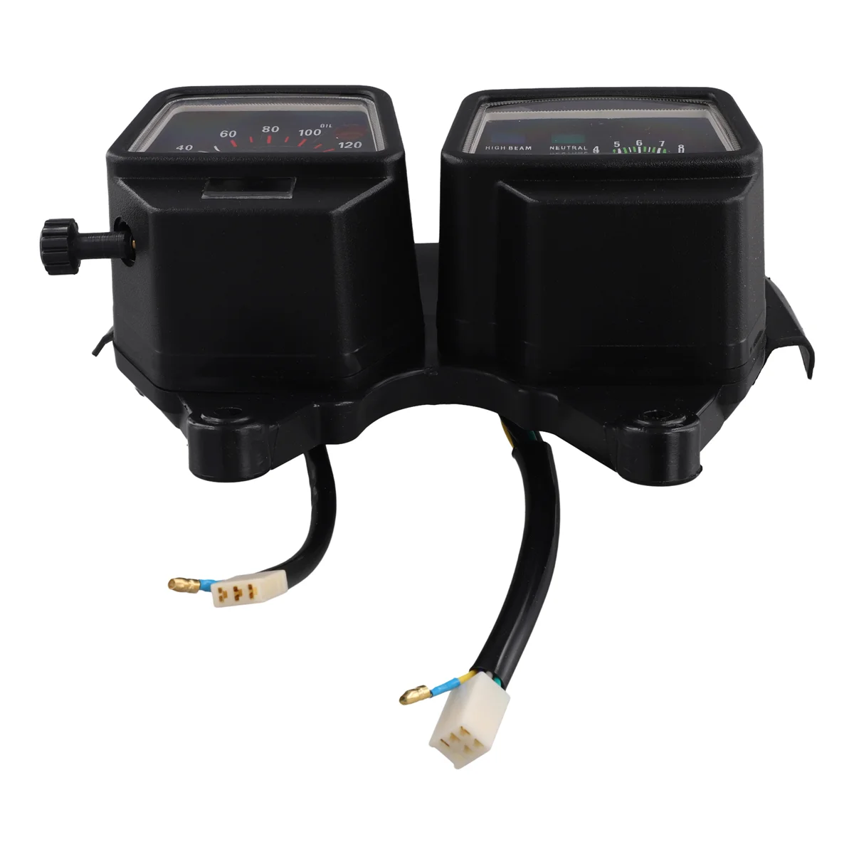 

look-Motorcycle Gauges Cluster Speedometer Tachometer for DT125 DT125R Speedometer DT125