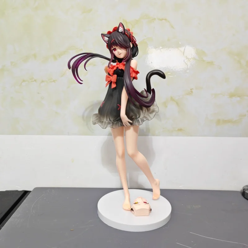 

No box 30CM In stock lowest price Japanese original anime PVC Tokisaki Kurumi action figure collectible model toys