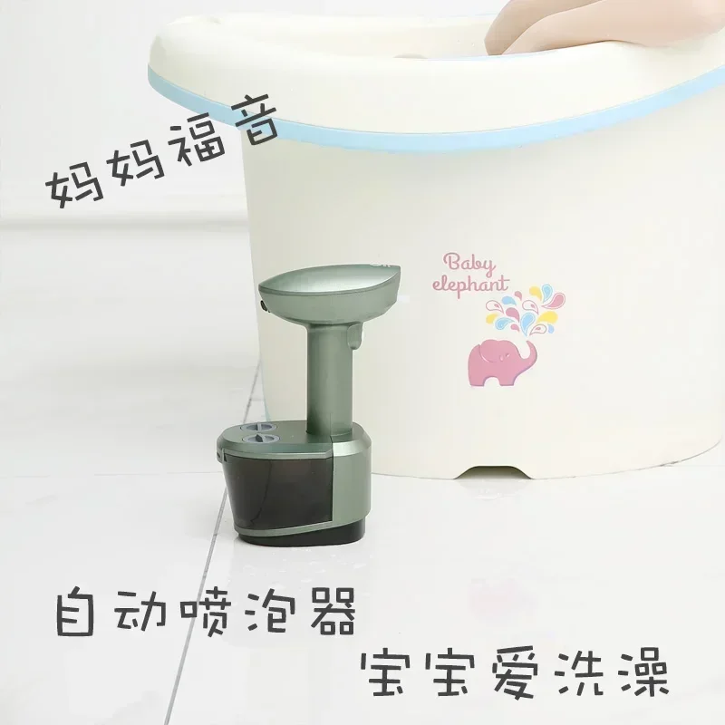 Hot and popular items Machine Bathroom Shampoo Electric Frother Automatic Foam Care Soap Dispenser Bath Machine