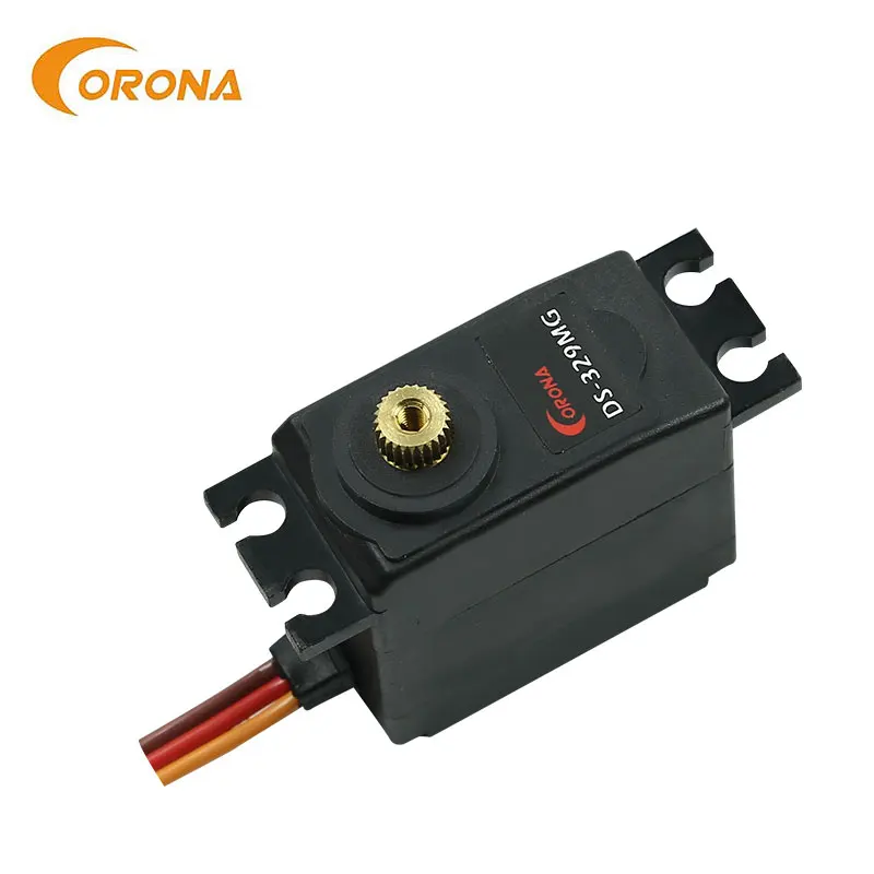 4 Stück Corona DS329MG 4,5 kg 0,11 Sek. 32 g Digitaler Mini-Servo mit Metallgetriebe – Detail 3