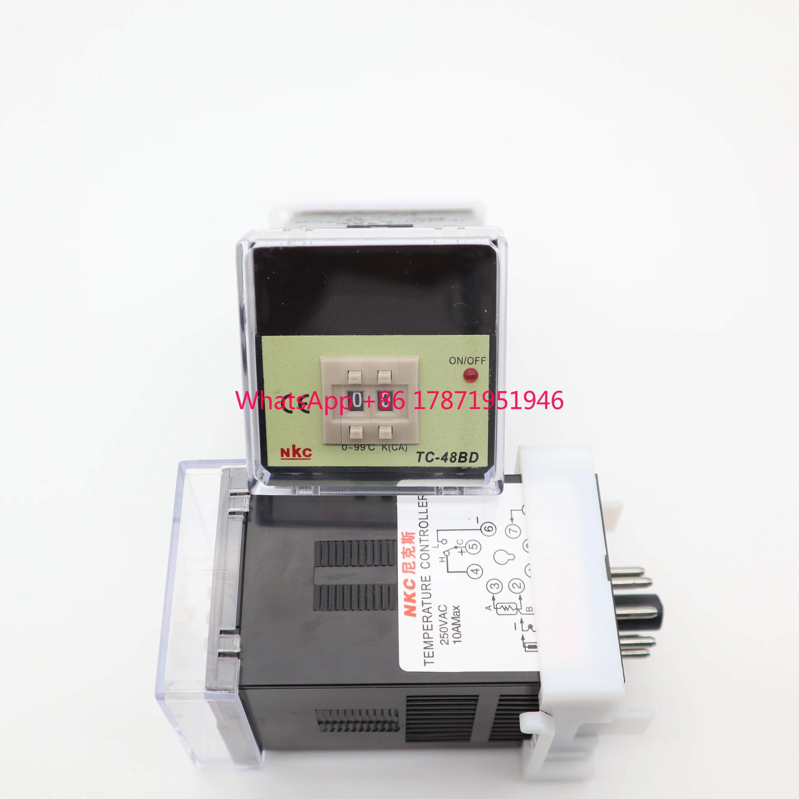 

Thermostat Incubator Electronic Digital Display Temperature Controller Tc 48BD 2/3 Buttons Temperature Controller