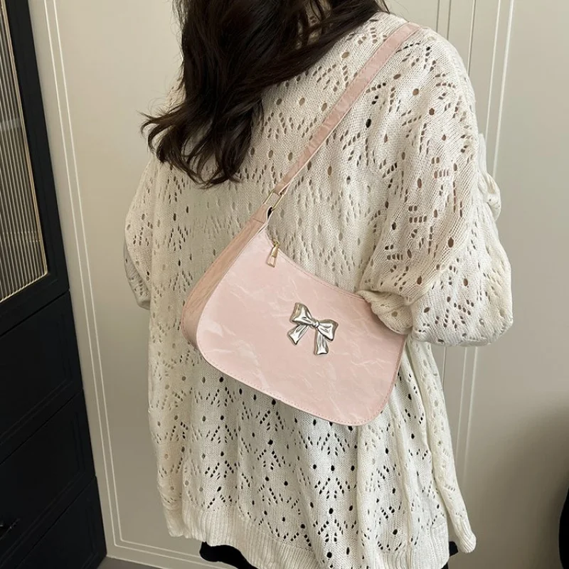 

Fashionable Leather Women's Handbag Luxury Brand Elegant Classic Trendy Paris Vintage Daily Commuter Bag