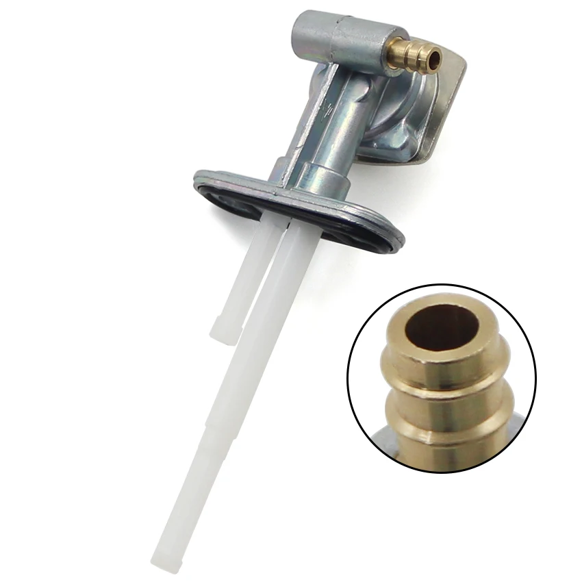 Llave de purga de Gas para motocicleta, válvula de grifo de combustible, bomba de interruptor de reserva apagada para Yamaha TDR50 TDR80 XT400E XT500E XT550J XT550K XT600E XT600