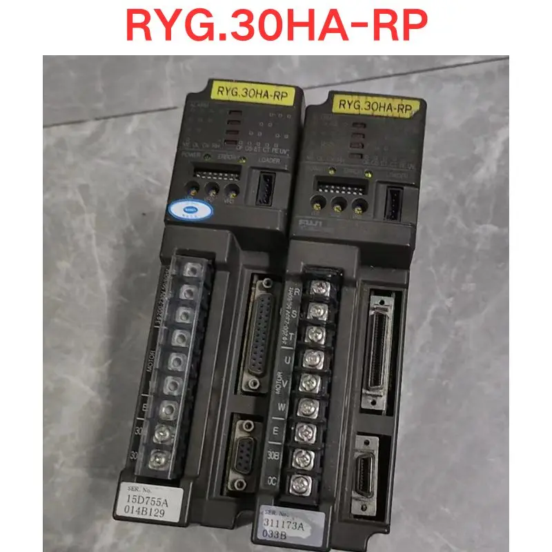 

Used RYG.30HA-RP Servo driver Function check OK