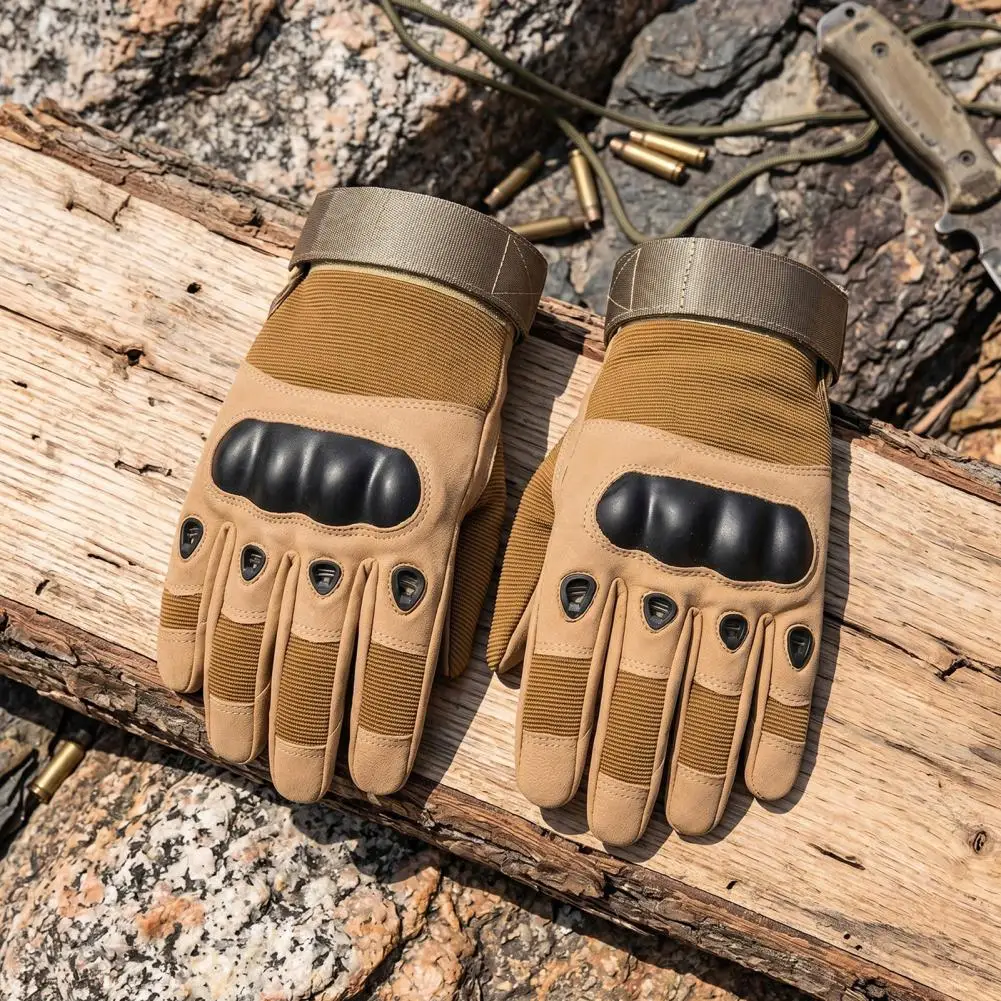 Imagen 4: Guantes para hombre con agarre antideslizante, palma acolchada, para motocicleta, ciclismo, fitness, levantamiento de pesas, deportes al aire libre, guantes de entrenamiento transpirables