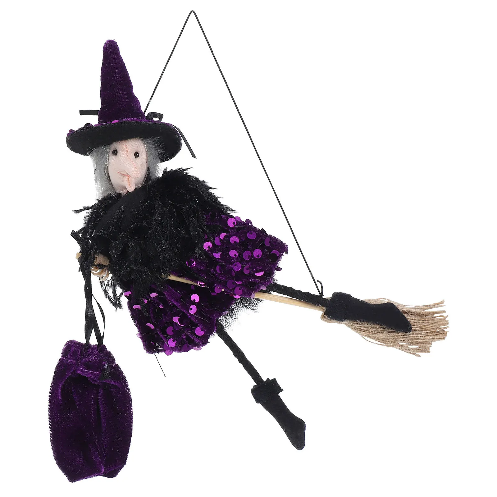 

Halloween Hanging Decoration Unique Flying Prop Scary Party Garden Haunted Ornament Outdoor Halloween Decorhaunted
