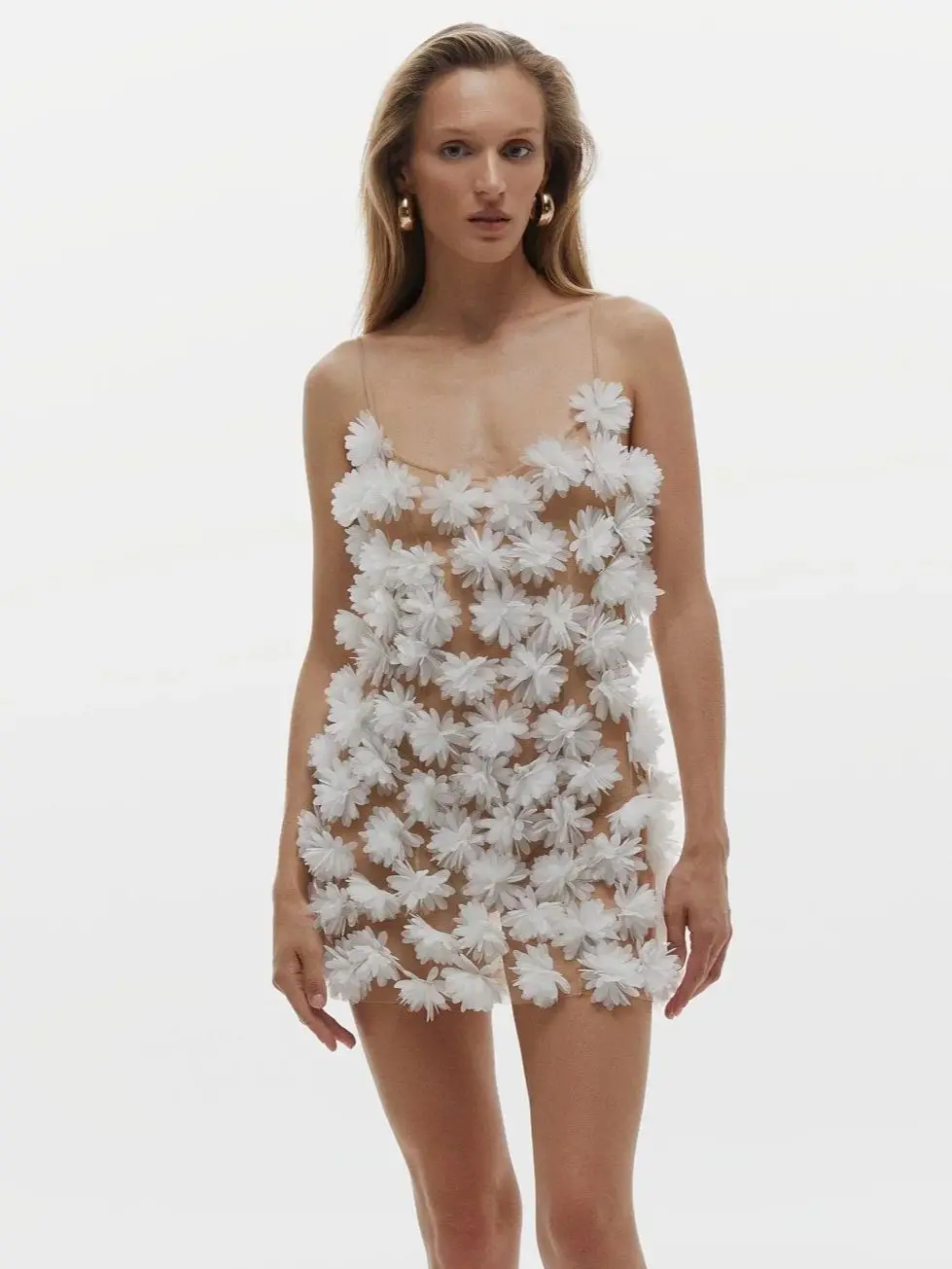 New Women 2025 Sexy Sleeveless White See Through Backless Party Dress Elegant Celebrity Mini Prom Cocktail Party Bodycon Dress