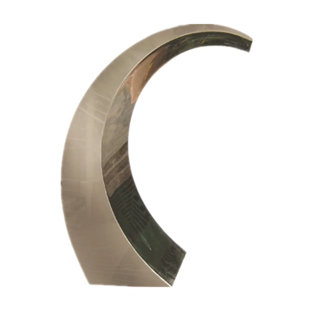 Accessori decorativi per piscine a cascata Piscina a cascata curva in acciaio inossidabile