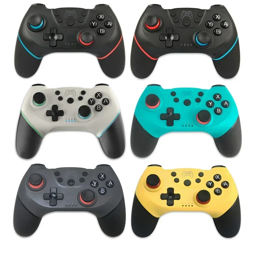 Bluetooth-compatible Pro Gamepad for N-Switch NS-Switch Console Video Game USB Controller For Switch Pro Console with 6-Axis