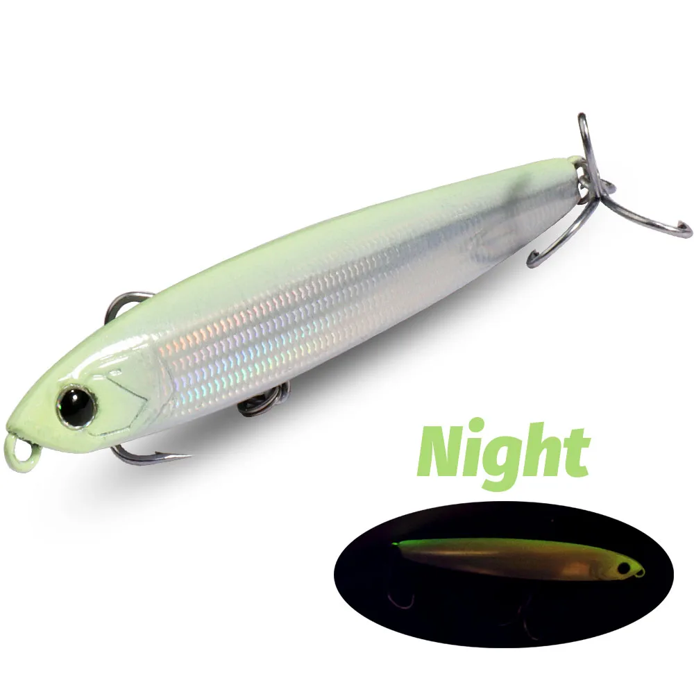 Sinkender Bleistiftköder, 14 g, 24 g, Wobbler, Schwerkraft-Transfersystem, Popper, Pesca, Swimbait, Weitwurf, Minnow Tackle, Angelköder