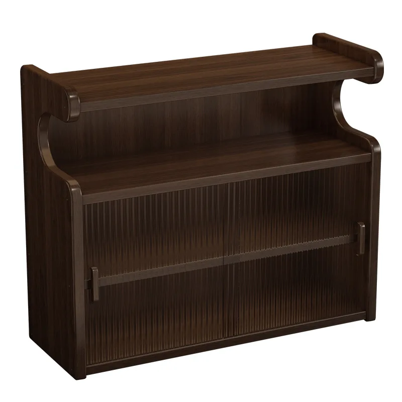 

Desktop rack, dining table, bar storage, kitchen countertop, multi-layer Bogu rack, tea set, dust-proof water cup holder