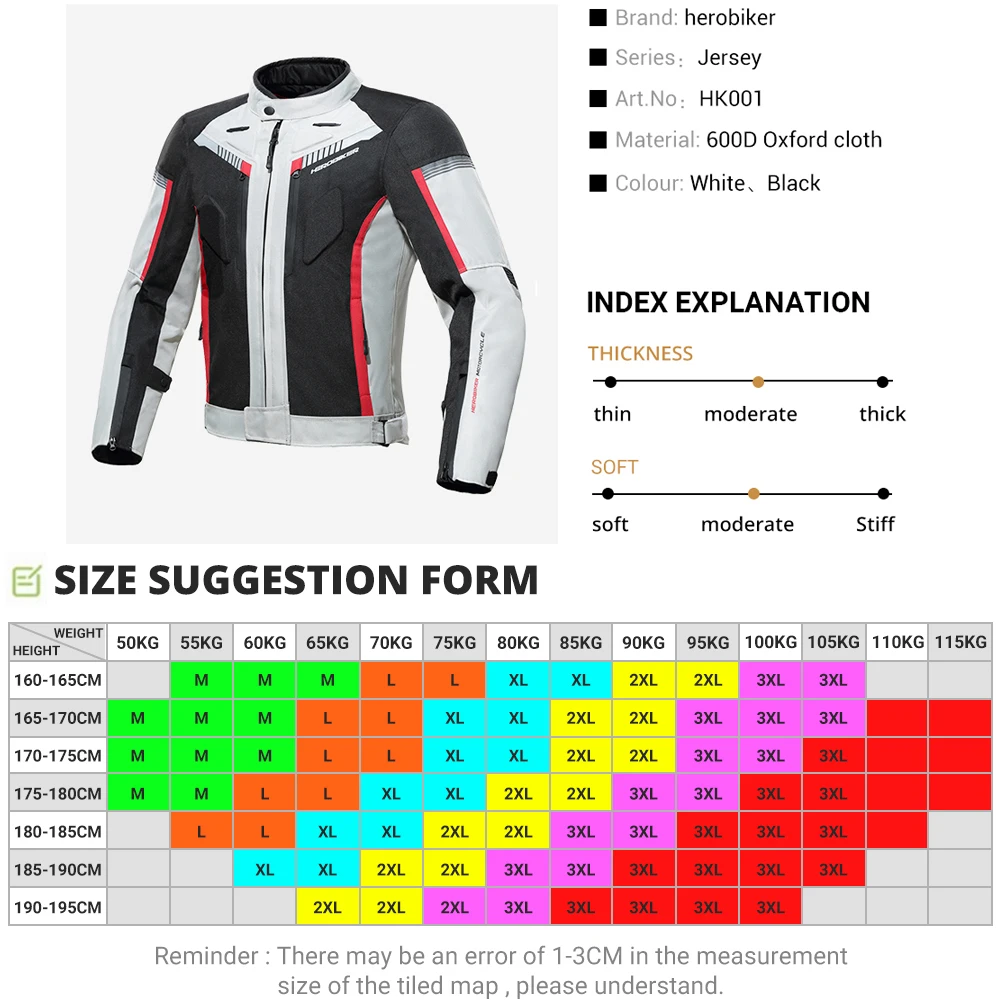 Men Waterproof Cold‑proof Motorcycle Jacket With Removable Thermal Liner Motorbike Motocross Biker Riding Jacket