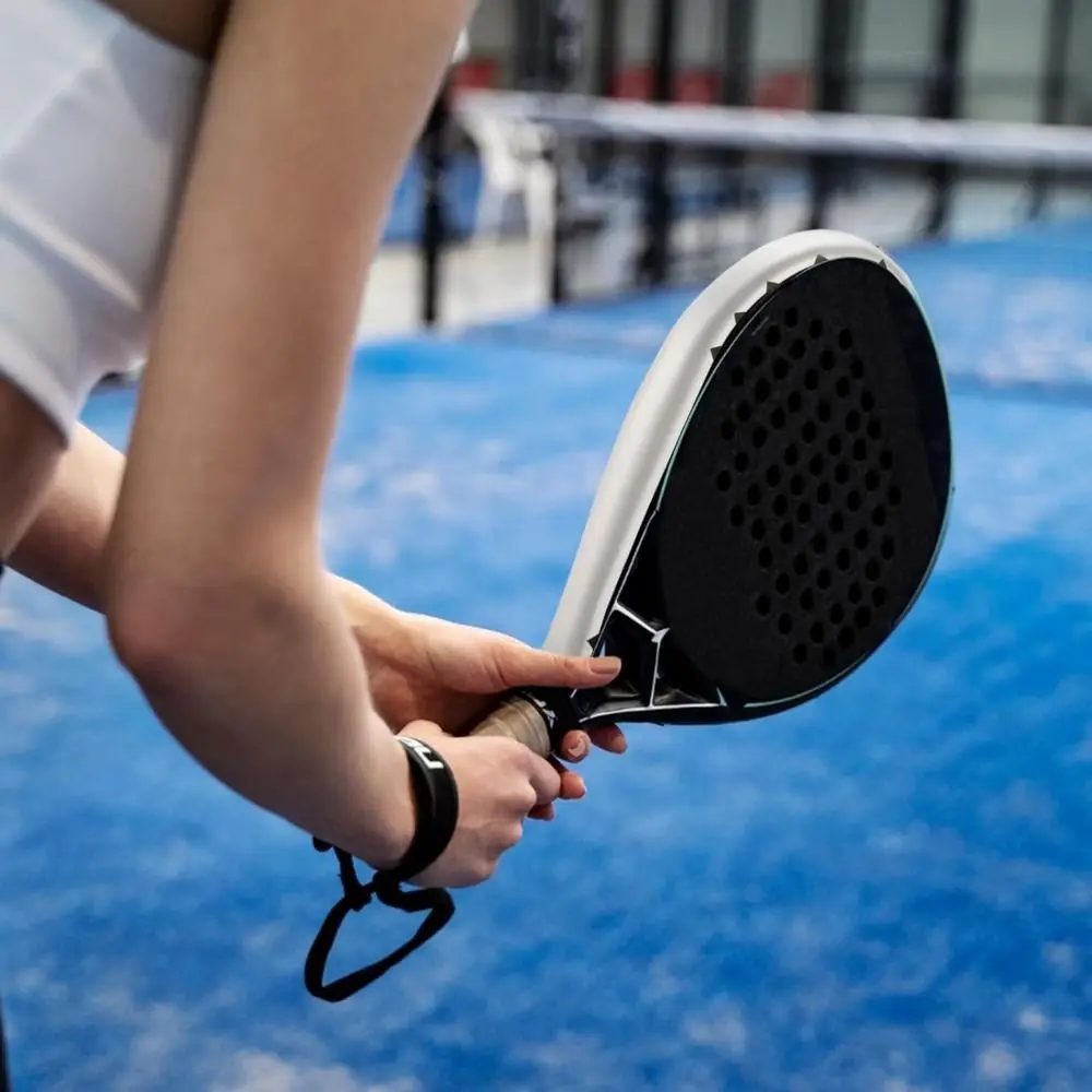 Obrázek 5: 3ks PU pickleball lopatka ochrana páska DIY zahuštěný rámus ochrana stáhnout nést odolné zahnutá odpovídat lopatka hlava ostří dávat pozor