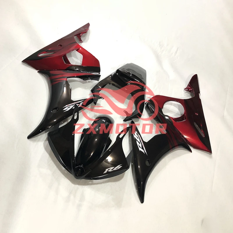 Fairings لياماها YZF-R6 2003 2004 2005 دراجة نارية سباق مخصصة قذيفة دائم الهدايا المجمعة R6 03 04 05 #2