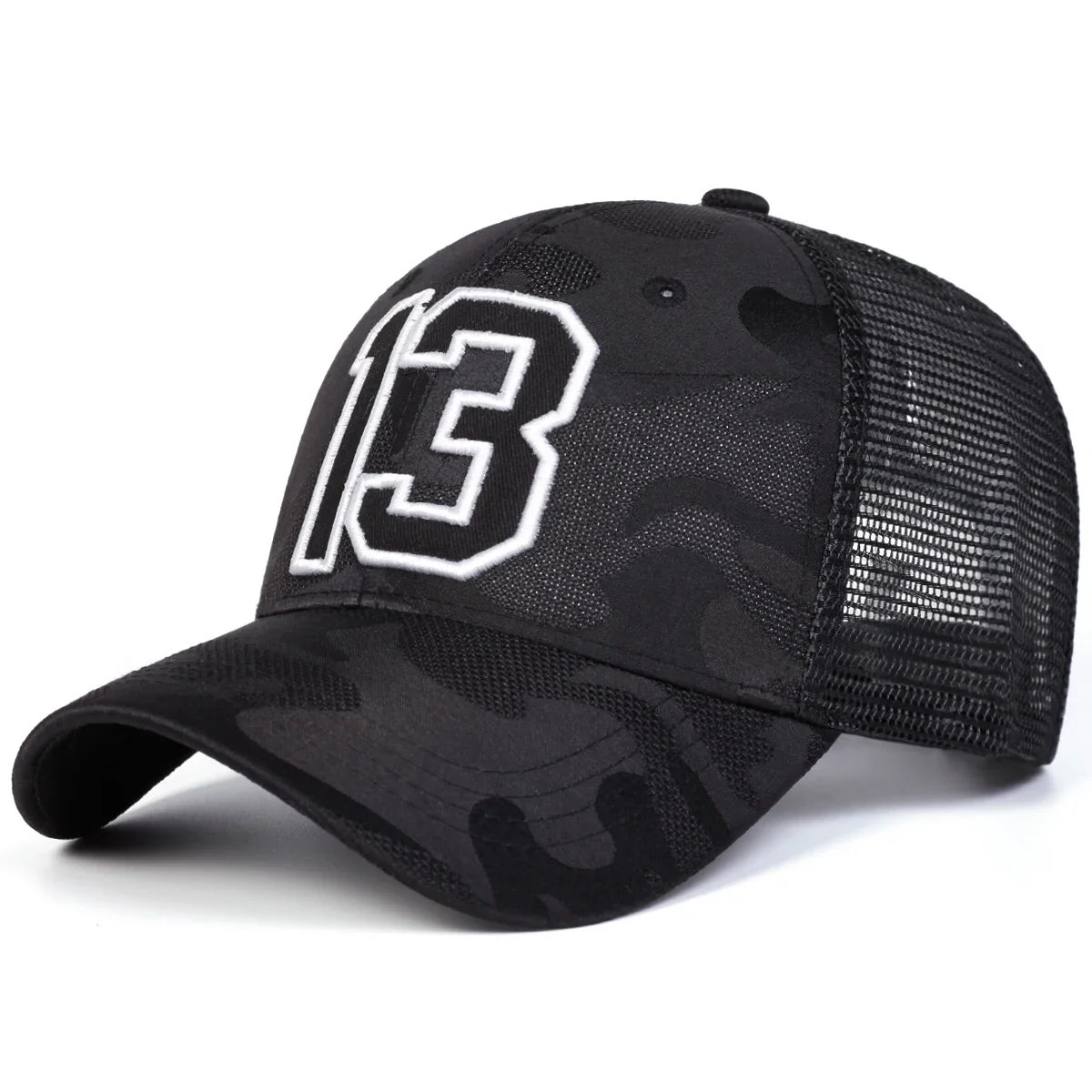 Unisex 13 Letter Embroidery Baseball Net Caps Spring Summer Outdoor Adjustable Casual Hats Sunscreen Hat Sports Cap