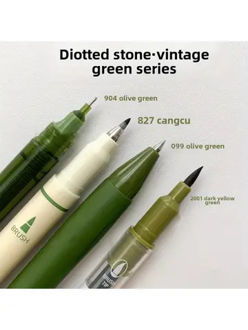 4 Vintage Pens Set, Quick-Dry Ink for Smooth Writing,Compatible with Multiple Tips,Ideal for Office Work & Notebooks