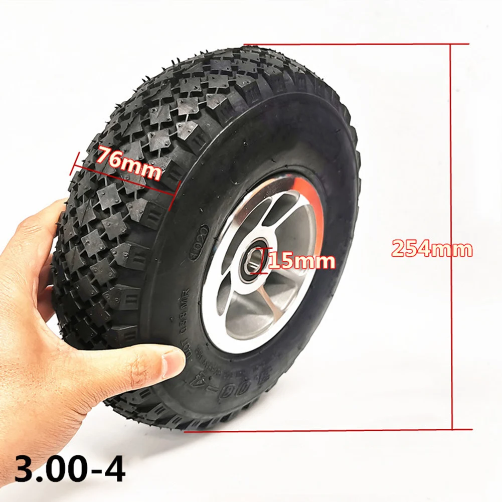 

Sporting Goods Robot Tyre Tire Outdoor Sports 10inch 3.00-4 Pneumatic Accessories Tires For Drones Robot Tyre Wheels