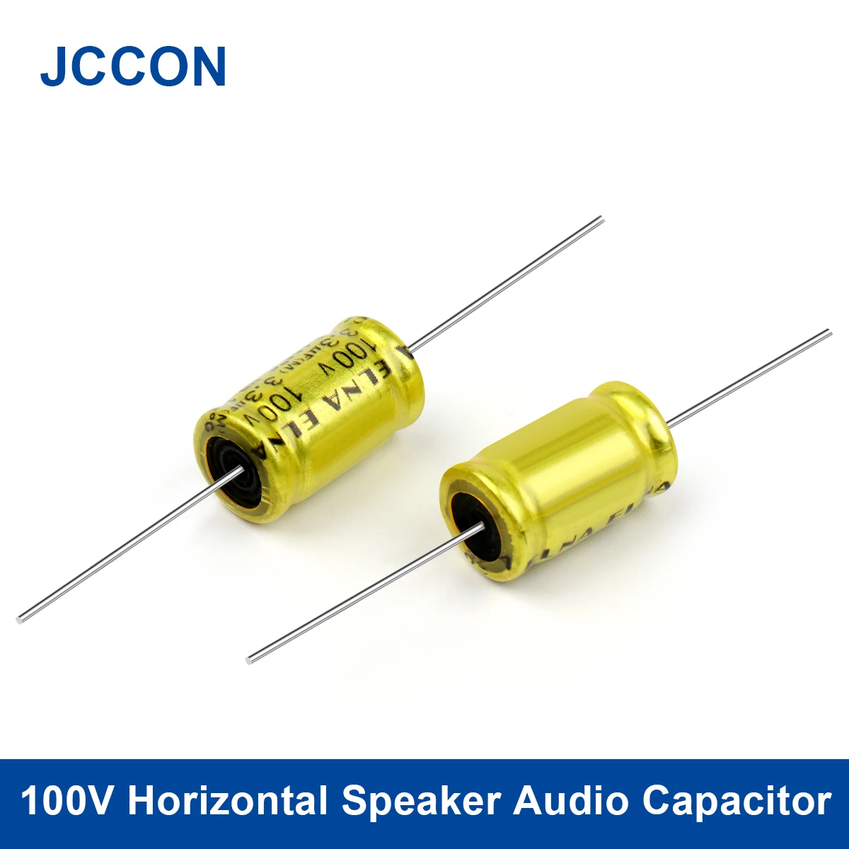 Condensador de Audio divisor de frecuencia sin polaridad, 100V, polipropileno cruzado, 1UF, 1,5 UF, 2,2 UF, 3,3 UF, 4,7 UF, 5,6 UF, 6,8 UF, 2 uds.