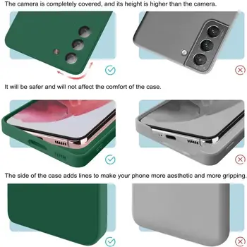 Luxusní tekutý silikonový kryt pro Samsung S25 S24 Galaxy S20 S21 S22 S23 FE Plus Note10 20 A52 A31 A41 A71 A51 A72 A70 A50 Coque 10 nejlepší prodej LCD M30 Samsung - №5