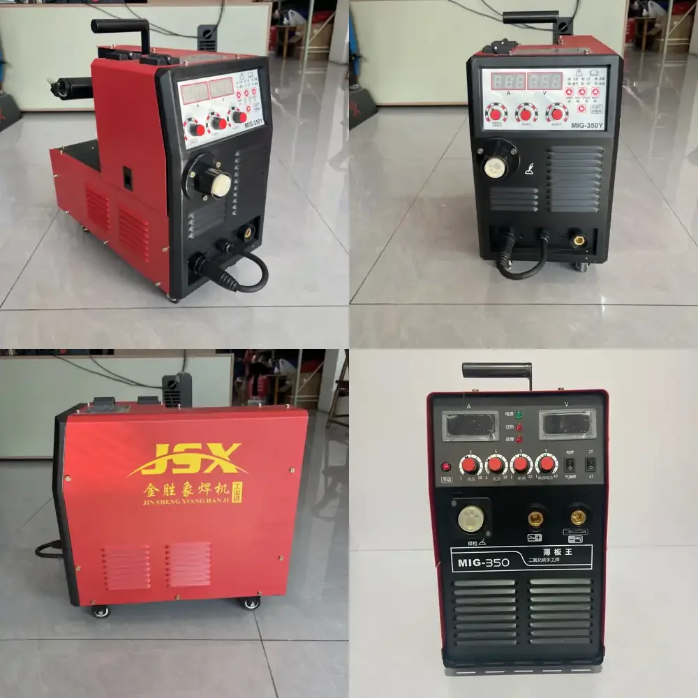 

MIG-350 Welder for CO2 Shielded Welding and Flux Cored Arc Welding Dual Purpose Inverter Welding Machine for Metal
