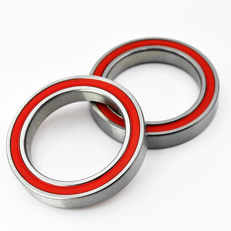 2pcs Hybrid Ceramic 6800 6802 6805 6806 6901 6902 2RS MR24377 Bearing 15 24 25 30 mm For Bike Bicycle Thin Section Ball Bearings