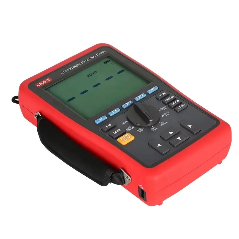 UT620B Digitale Micro Ohm Meter DC Low Resistance Tester Low Resistance Tester USB Übertragung