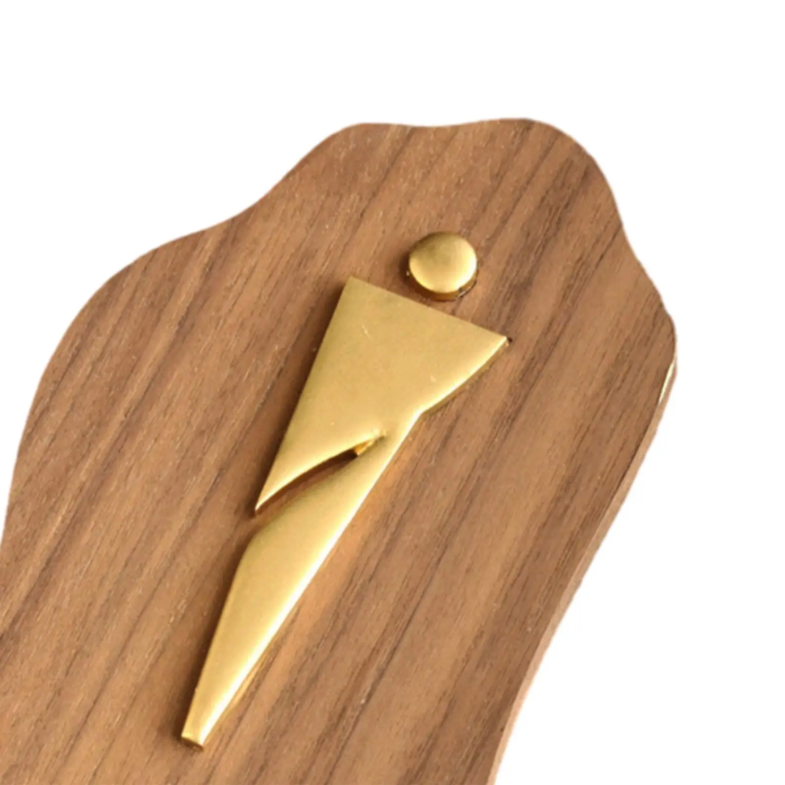 Bathroom Toilet Sign Wooden Door Hanging Plaque for Men Women WC Restroom Wall Art for Home Hotel Shop Cafe Office