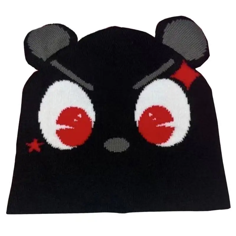 652F Cappello invernale lavorato a maglia per adulti Mantieni caldo Cappello antivento per il freddo per il ciclismo