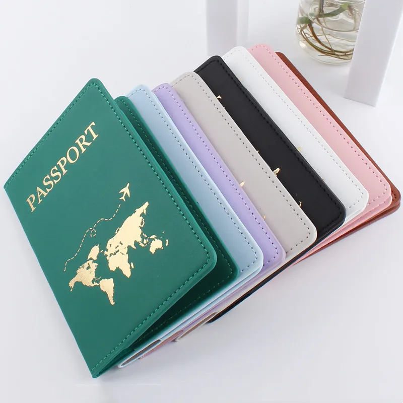 Travel Passport Cover Protective Card Case Women Men Travel Credit Card Holder Travel ID&Document Passport Holder Protector