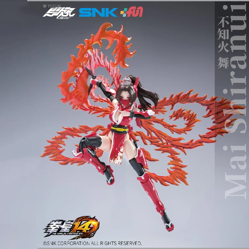Original MAI SHIRANUI Anime Action Figure Montagem Modelo Brinquedos Modelo Colecionável Ornamentos Presentes Para Crianças